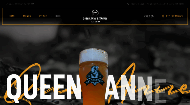 queenannebeerhall.com