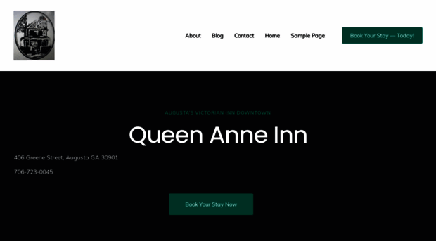 queenanneinnaugusta.com