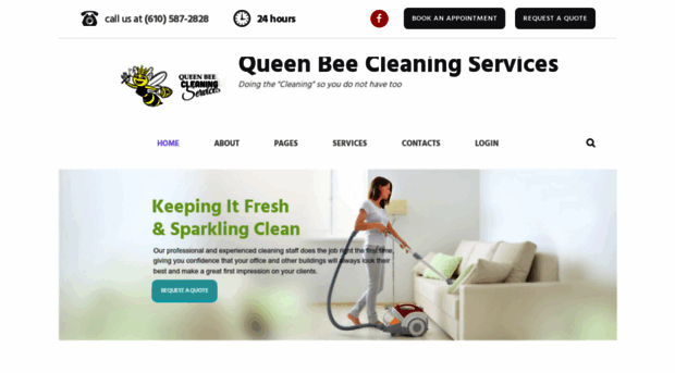 queenbeecleaningservices.com