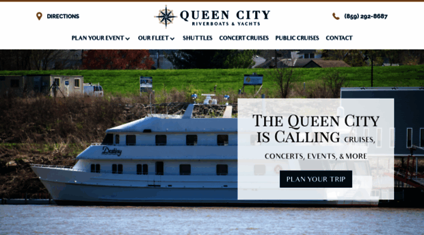 queencityriverboats.com