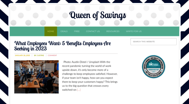 queenofsavings.com