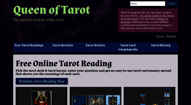 queenoftarot.com