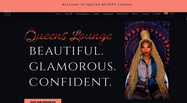 queensbeautyloungellc.com