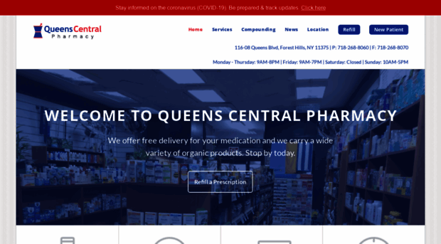 queenscentralrx.com