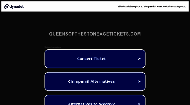 queensofthestoneagetickets.com