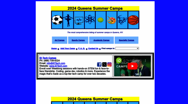 queenssummercamps.com