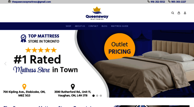 queenswaymattress.com