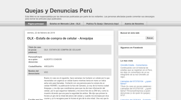 quejasydenunciasperu.blogspot.com