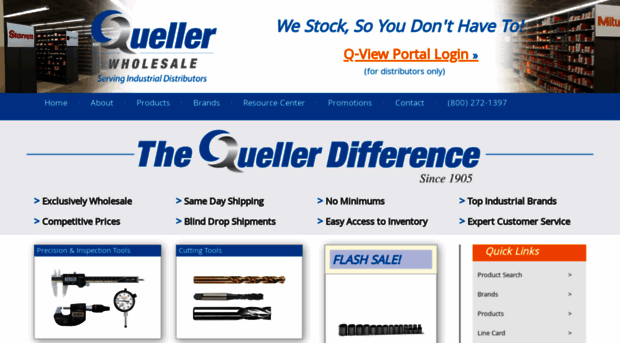 quellerwholesale.com
