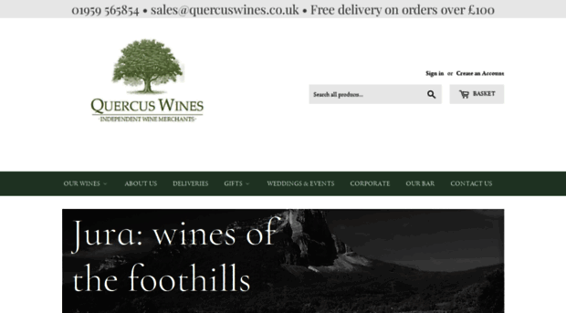 quercuswines.co.uk