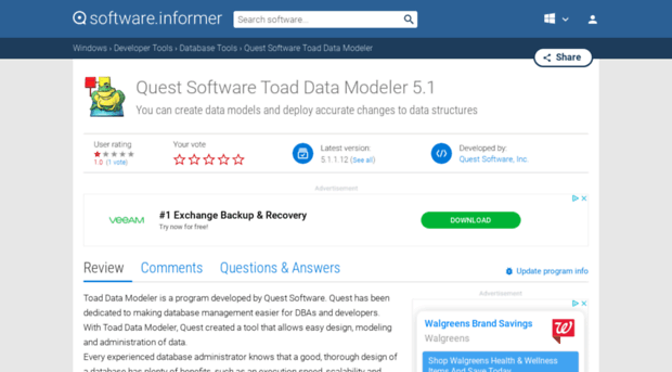 quest-software-toad-data-modeler.software.informer.com