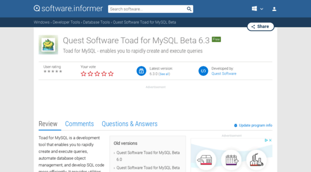quest-software-toad-for-mysql-beta.software.informer.com