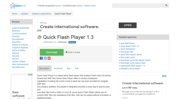 quick-flash-player.updatestar.com