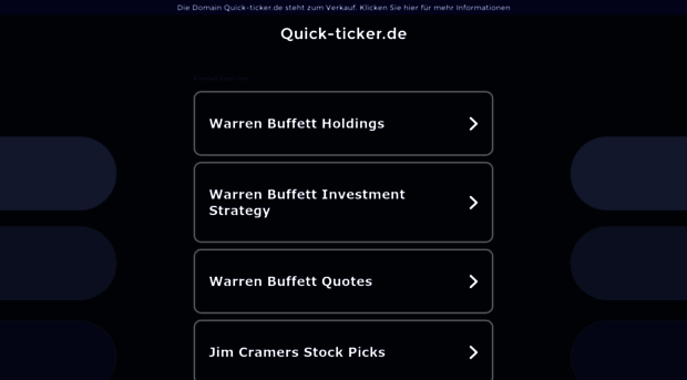 quick-ticker.de