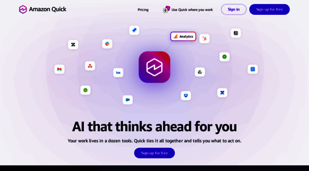 quick.aws.com