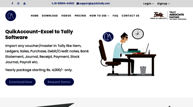 quick2tally.com