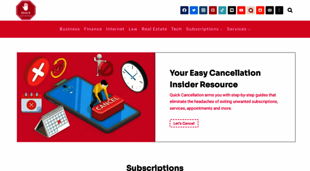 quickcancellation.com