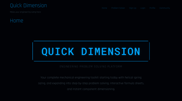 quickdimension.com