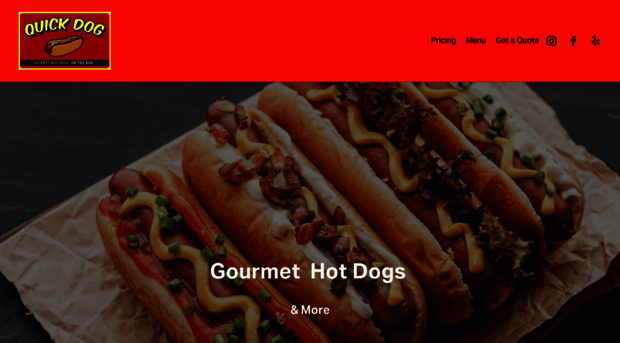 quickdogcatering.com