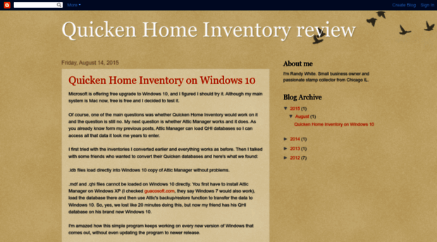 quickenhomeinventory.blogspot.com