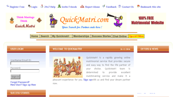 quickmatri.com