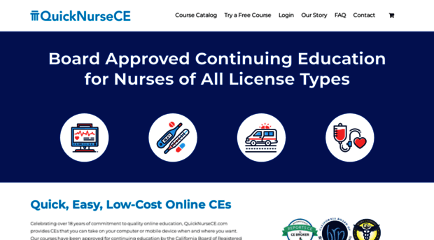 quicknursece.com