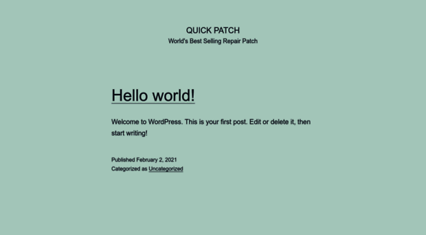 quickpatchusa.com