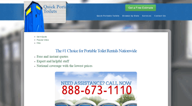 quickportabletoilets.com