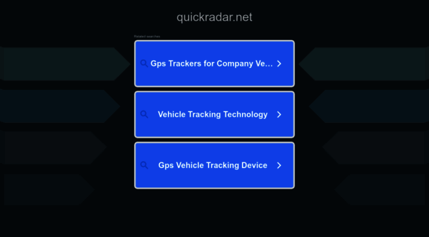 quickradar.net