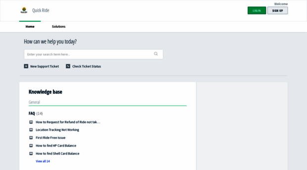 quickride.freshdesk.com