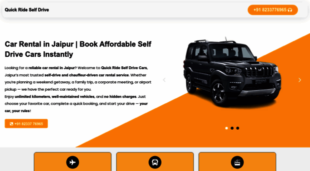 quickrideselfdrive.com