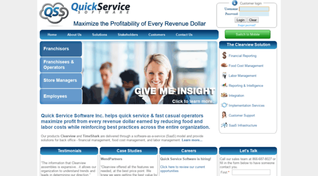 quickservicesoftware.com