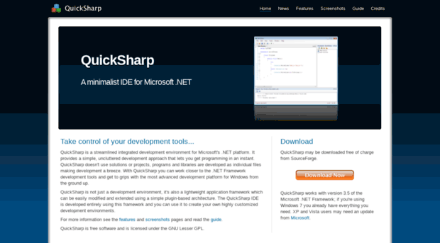 quicksharp.sourceforge.net