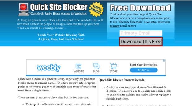 quicksiteblocker.com