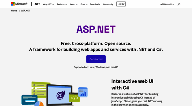 quickstarts.asp.net