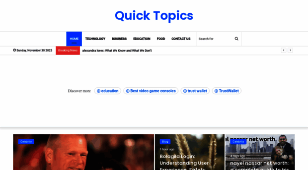 quicktopics.co.uk