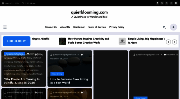 quietblooming.com