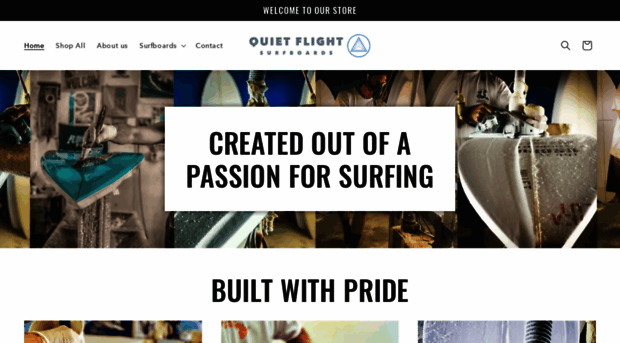 quietflightsurfboards.com