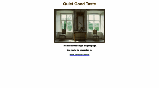 quietgoodtaste.com