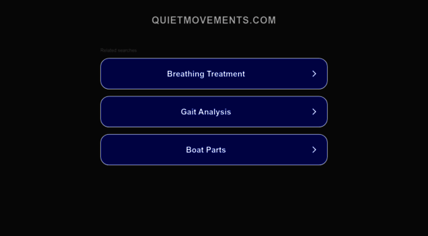 quietmovements.com