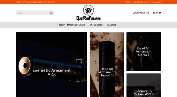 quietriotfirearms.com