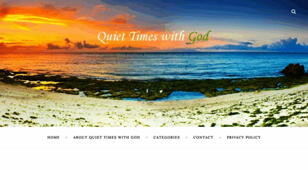 quiettimeswithgod.com