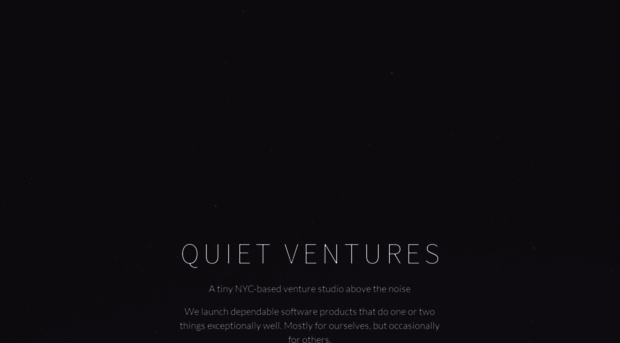 quietventures.com