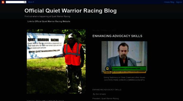 quietwarriorracing.blogspot.com