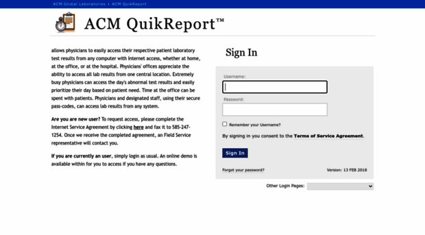 quikreport.acmlab.com