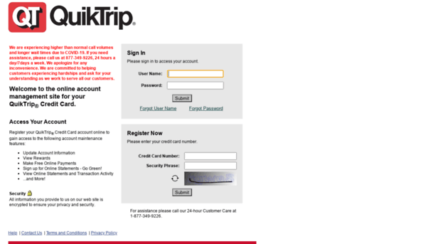 quiktrip.fdecs.com