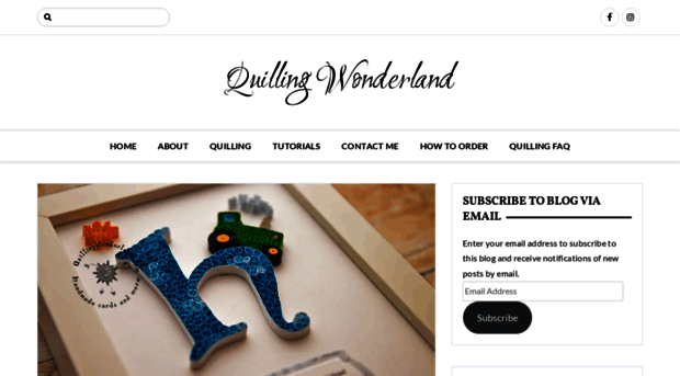 quillingwonderland.com