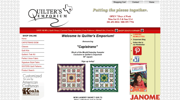 quiltersemporium.com