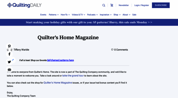 quiltershomemag.com