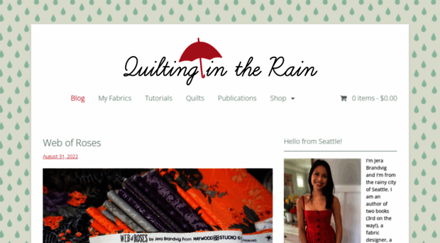 quiltingintherain.com